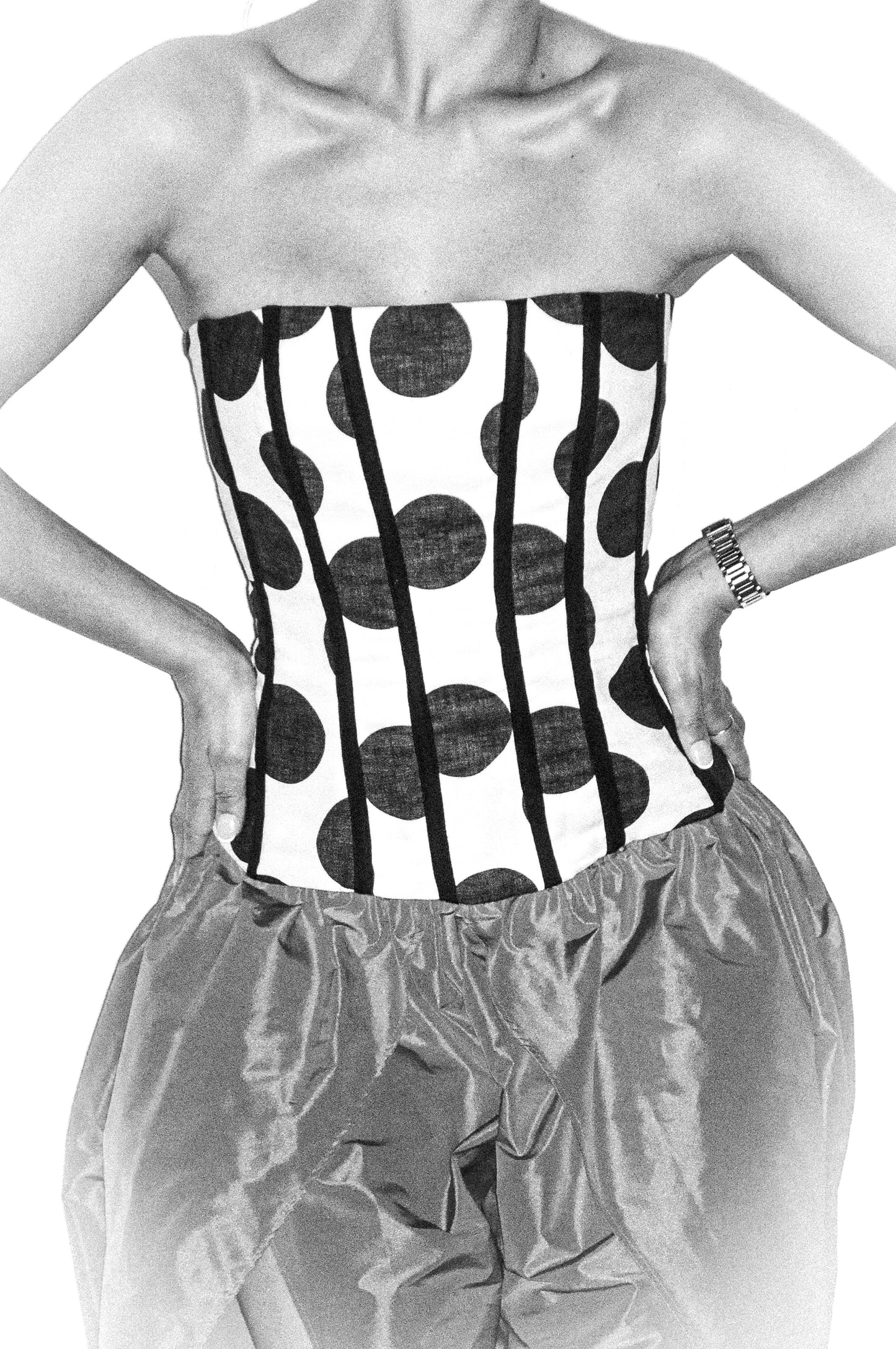 Elysia Corset Polka Dots
