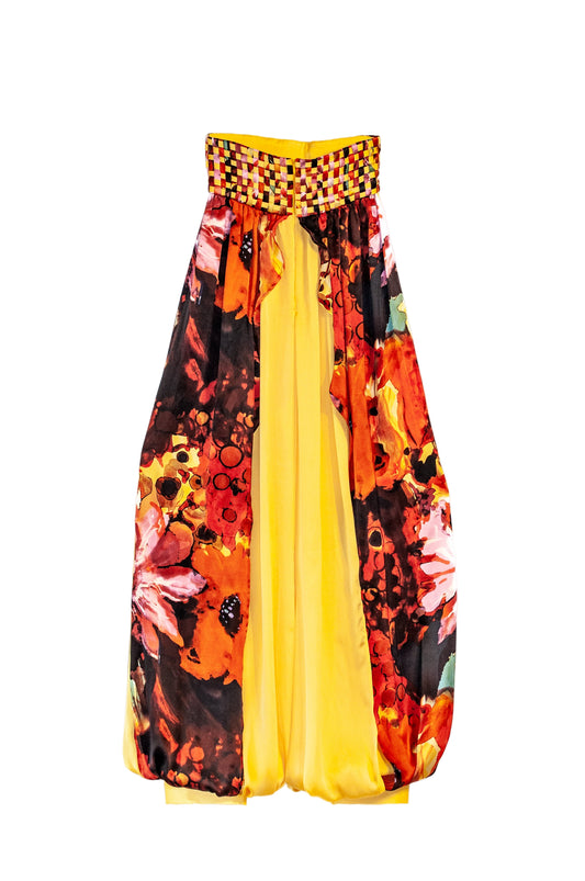 Moroccan Pants in silk - runway